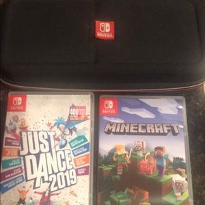 Nintendo Switch Games and Nintendo Switch Case